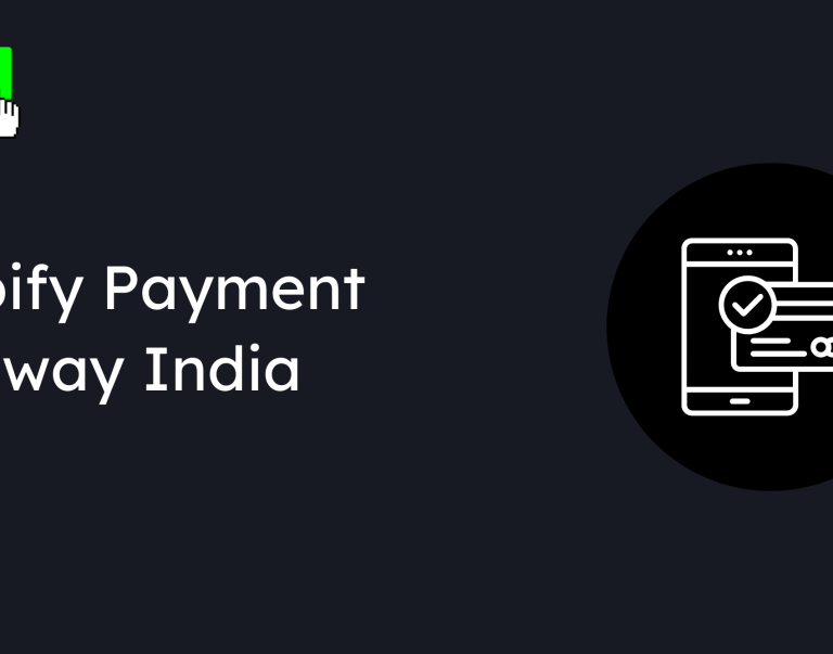 Shopify Payment Gateway India