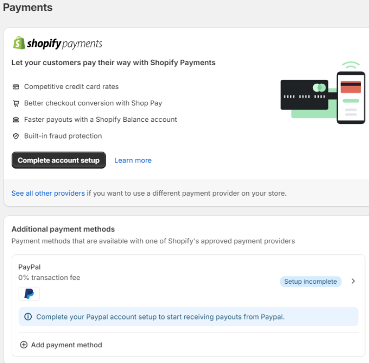 Payment Gateway Setup